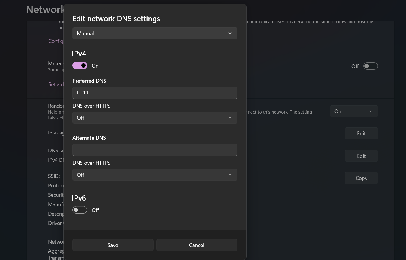 Config a DNS to bypass the BLOCK